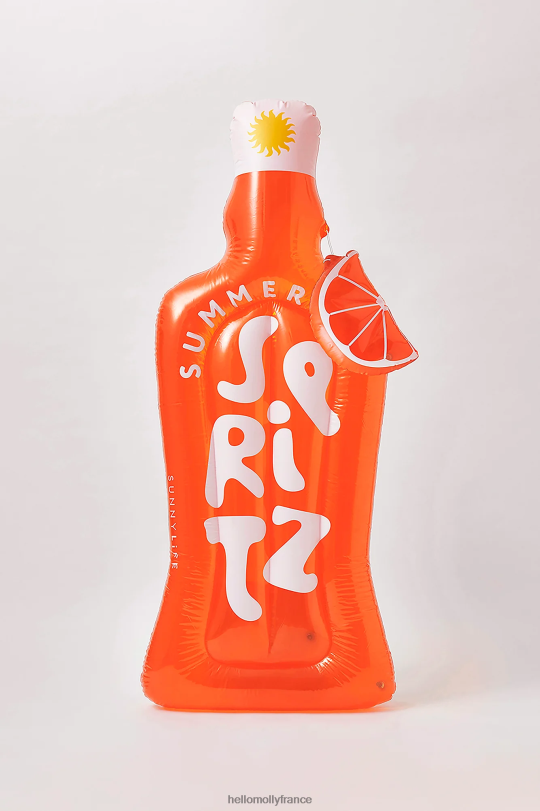 Hello Molly sunnylife luxe flotteur allongé été spritz orange accessoires 40222H10272