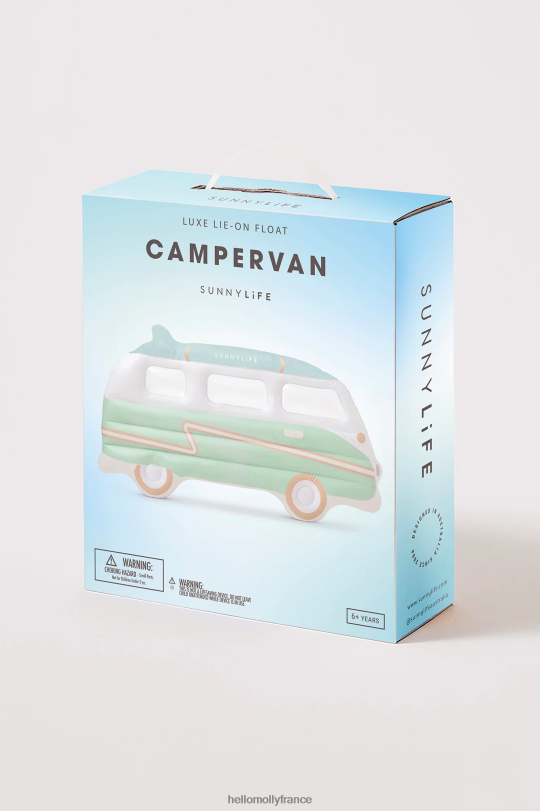 Hello Molly sunnylife luxe flotteur camping-car vert blanc accessoires 40222H10265