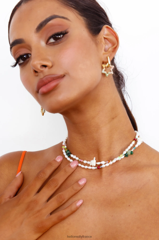 Hello Molly boucles d\'oreilles nuit étoilée en laiton accessoires 40222H10095