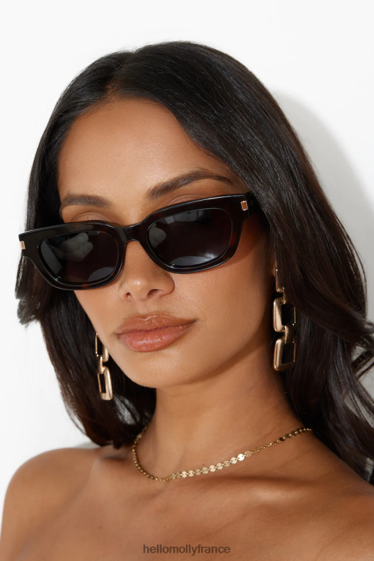 Hello Molly banbe les lunettes de soleil deyn encre de la havane accessoires 40222H10201