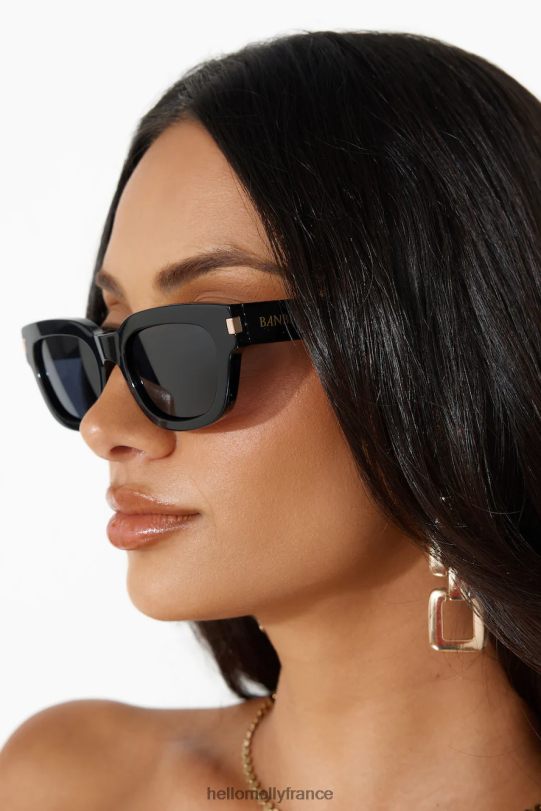 Hello Molly banbe les lunettes de soleil deyn encre noire accessoires 40222H10193