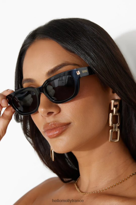 Hello Molly banbe les lunettes de soleil deyn encre noire accessoires 40222H10193