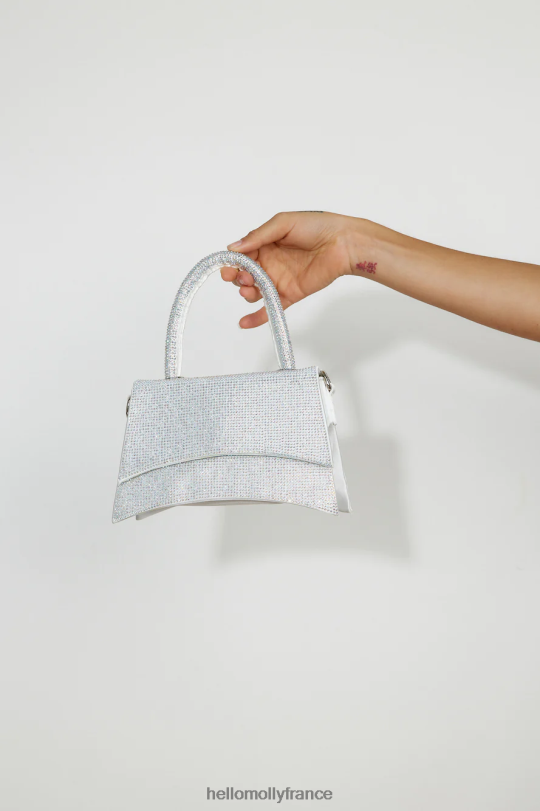Hello Molly Billini Alana Sac bandoulière Argenté Diamante accessoires 40222H10229