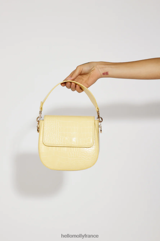 Hello Molly Billini Harper sac bandoulière beurre croco accessoires 40222H10171
