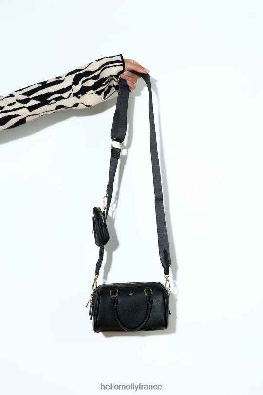 Hello Molly Peta et Jain Bounty mini sac de bowling galet noir accessoires 40222H10187