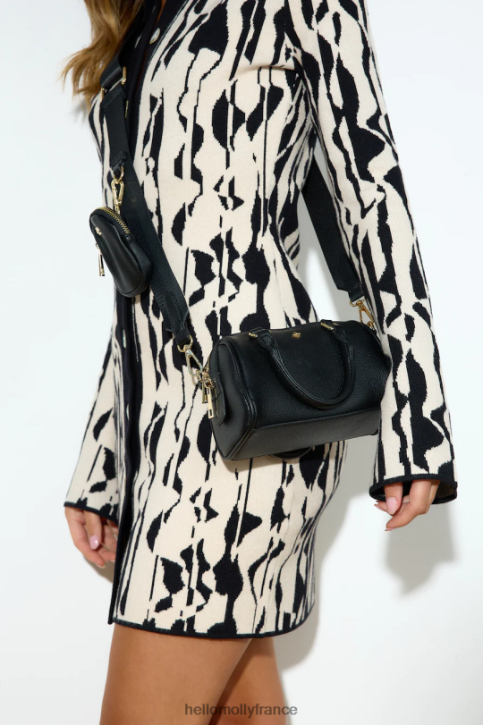 Hello Molly Peta et Jain Bounty mini sac de bowling galet noir accessoires 40222H10187