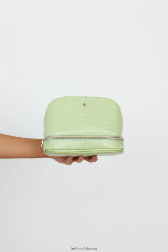 Hello Molly peta et jain violette sac avocat croco accessoires 40222H10237