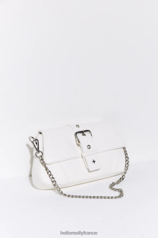 Hello Molly peta + jain sac maddy galet blanc argent accessoires 40222H10159