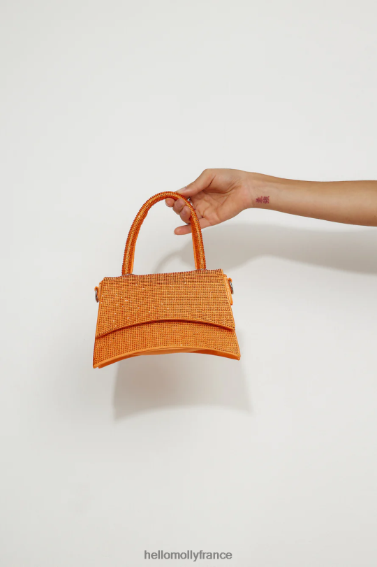Hello Molly sac bandoulière billini alana diamant orange accessoires 40222H10227