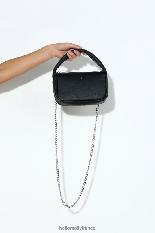 Hello Molly sac peta et jain bristol noir accessoires 40222H10137