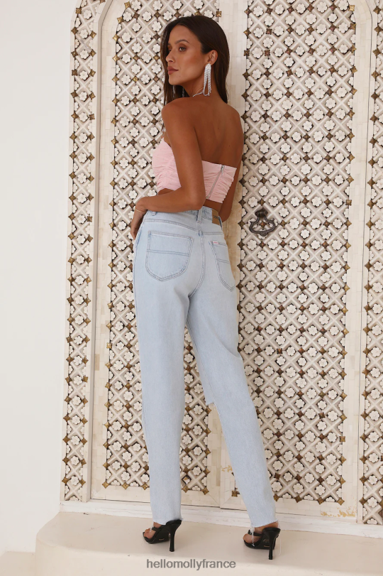 Hello Molly Riders by Lee Salut Mom Jeans Lucky Fade vêtements 40222H9755