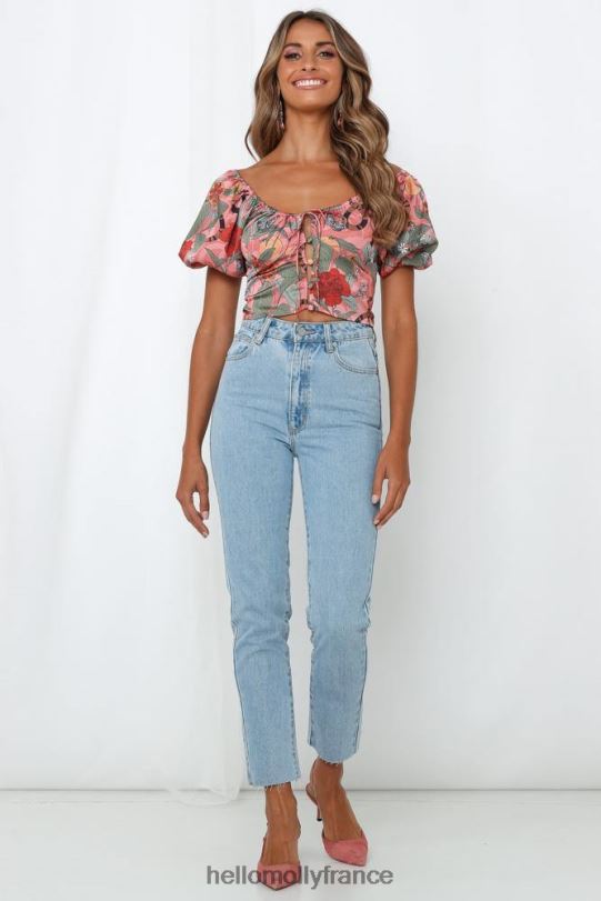 Hello Molly abrand un jean slim taille 94 s\'en va vêtements 40222H9786