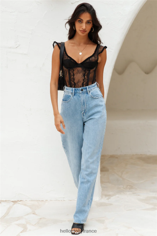 Hello Molly wrangler bella baggy jean décontracté naviguer vêtements 40222H9765