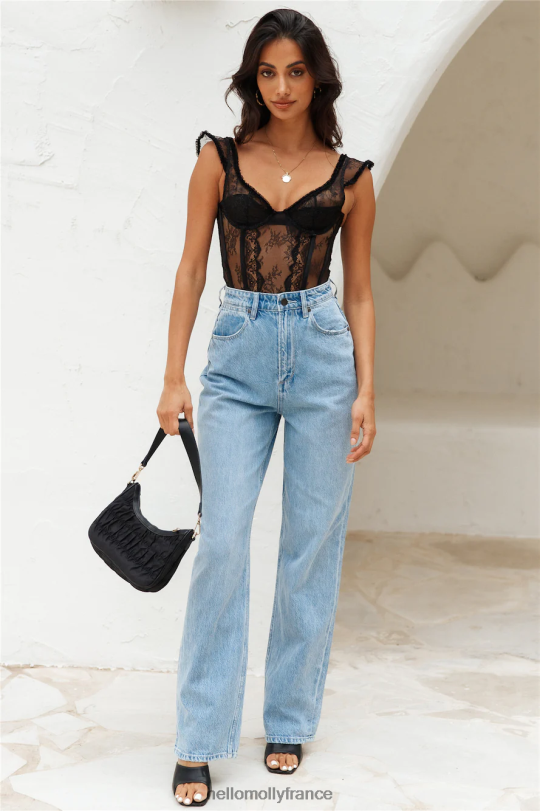 Hello Molly wrangler bella baggy jean décontracté naviguer vêtements 40222H9765