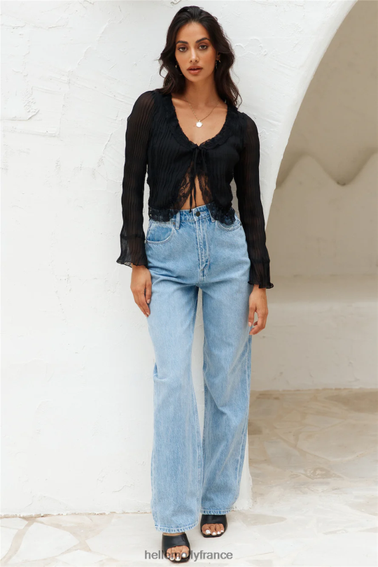 Hello Molly wrangler bella baggy jean décontracté naviguer vêtements 40222H9765