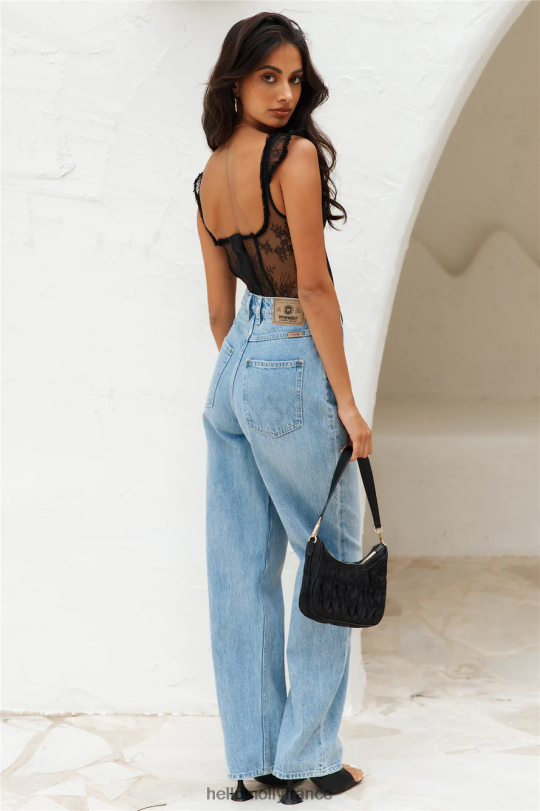 Hello Molly wrangler bella baggy jean décontracté naviguer vêtements 40222H9765