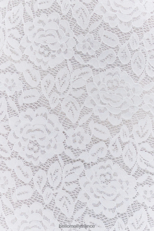 Hello Molly Allons faire la fête jupe midi en dentelle blanc vêtements 40222H9539