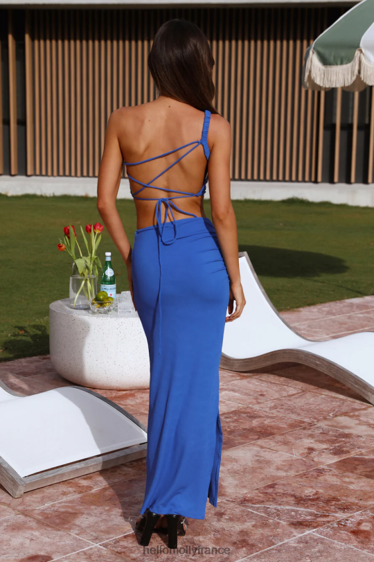 Hello Molly Merry Go Round jupe longue bleu royal vêtements 40222H9275