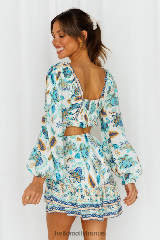 Hello Molly faire le plus de jupe bleue vêtements 40222H9315