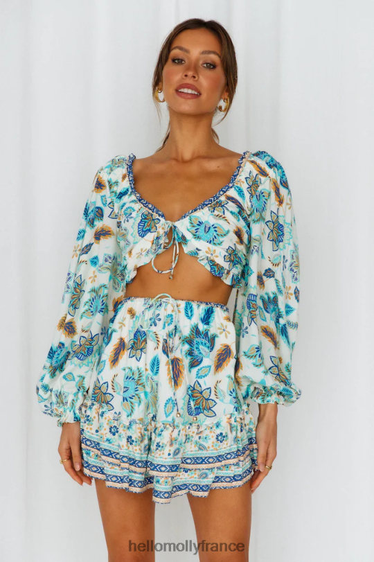 Hello Molly faire le plus de jupe bleue vêtements 40222H9315