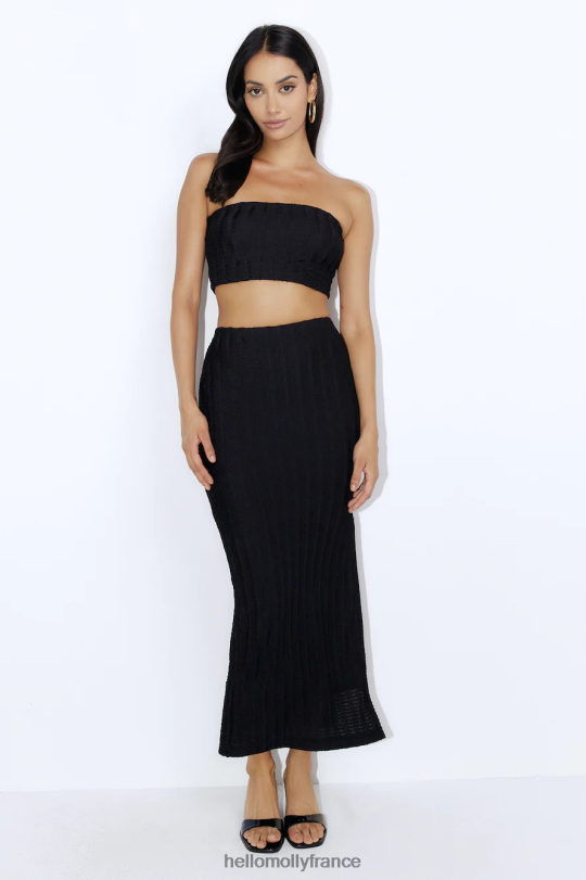 Hello Molly jupe longue assortie noire vêtements 40222H9670