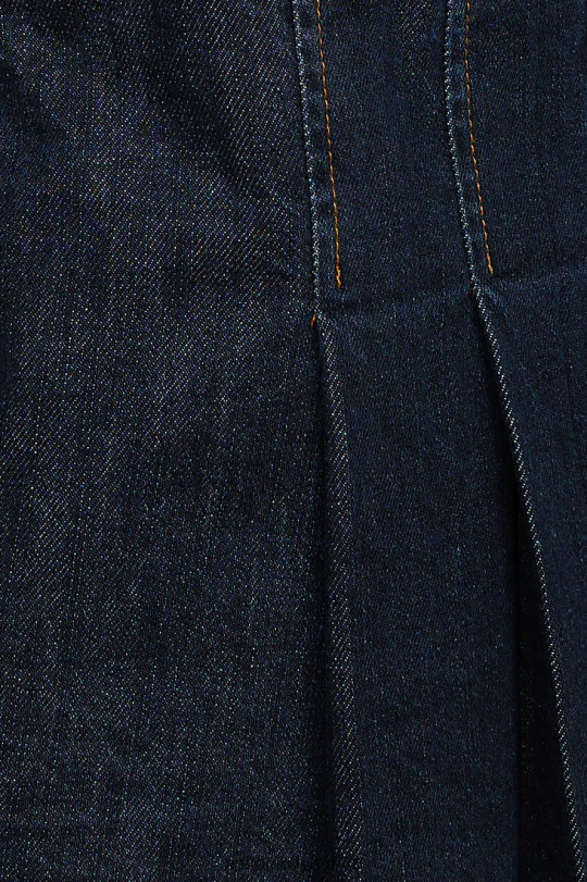 Hello Molly mini-jupe plissée lionne camélia denim foncé vêtements 40222H9432