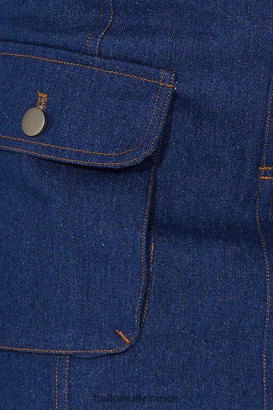 Hello Molly à new york mini jupe en jean denim vêtements 40222H9365