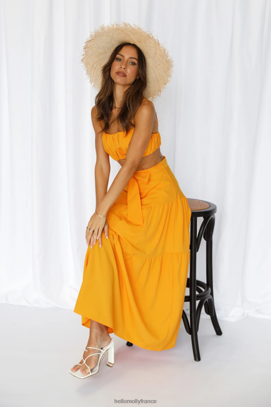 Hello Molly notre jupe longue du monde mangue vêtements 40222H9345