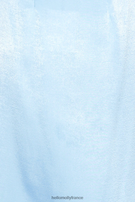 Hello Molly nuits en satin de soie jupe longue bleu vêtements 40222H5950