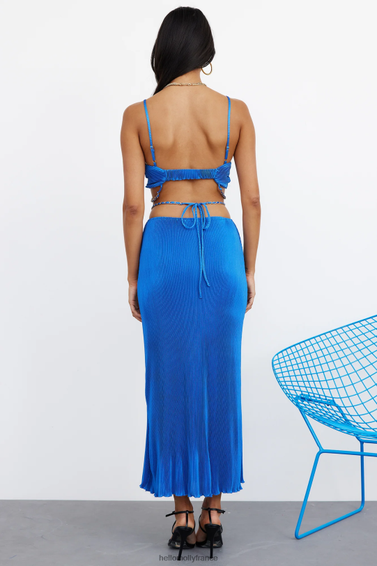 Hello Molly pas un stéréotype jupe longue bleu vêtements 40222H9269