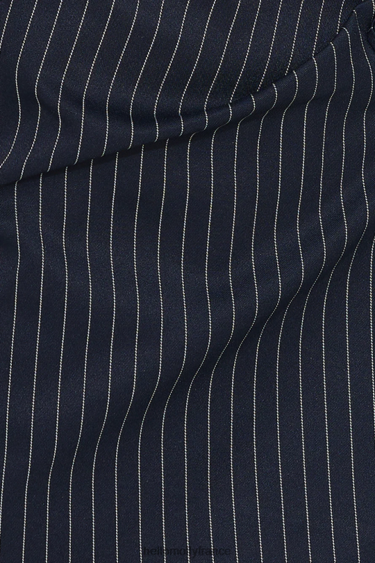 Hello Molly stylisé sur le défilé mini-jupe bleue vêtements 40222H9498