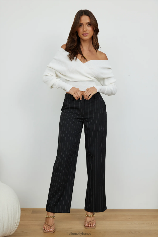 Hello Molly fidèlement à vous pantalon noir vêtements 40222H9724