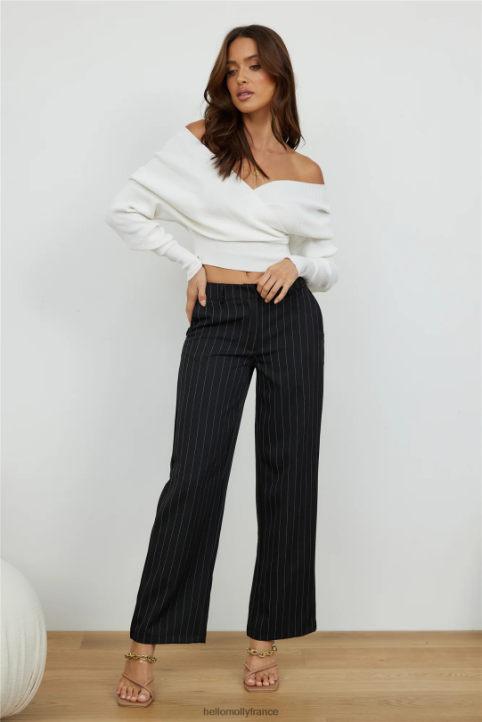 Hello Molly fidèlement à vous pantalon noir vêtements 40222H9724