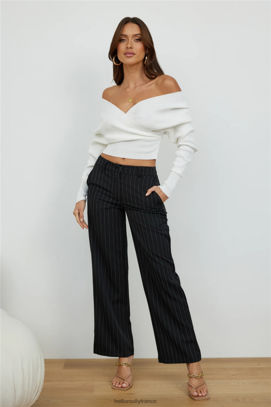 Hello Molly fidèlement à vous pantalon noir vêtements 40222H9724