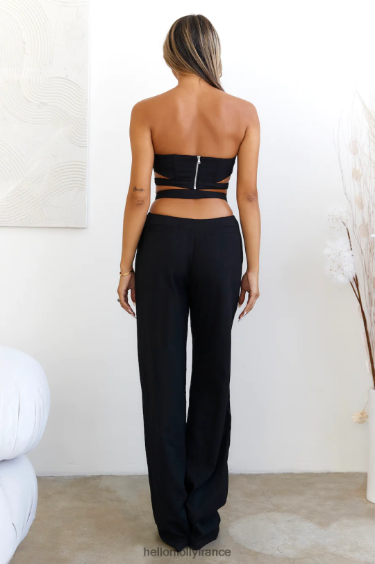 Hello Molly pantalon coeur fantastique noir vêtements 40222H9718