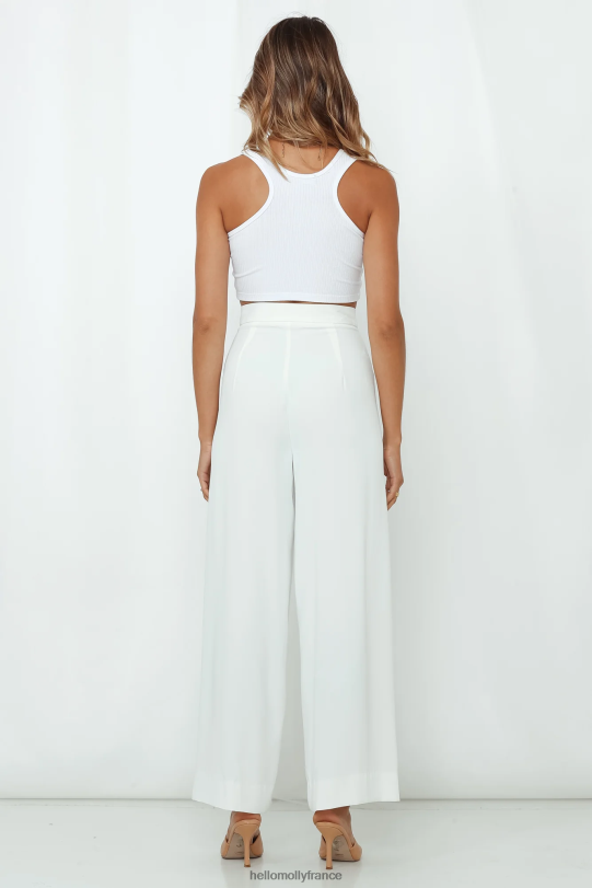 Hello Molly pauvre petit coeur pantalon blanc vêtements 40222H9721