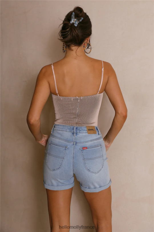 Hello Molly Riders by Lee - Cuissard taille mi-haute bleu vêtements 40222H9691