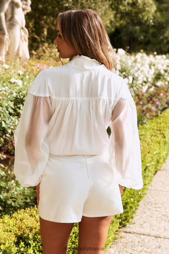 Hello Molly je vous aime short blanc vêtements 40222H9285