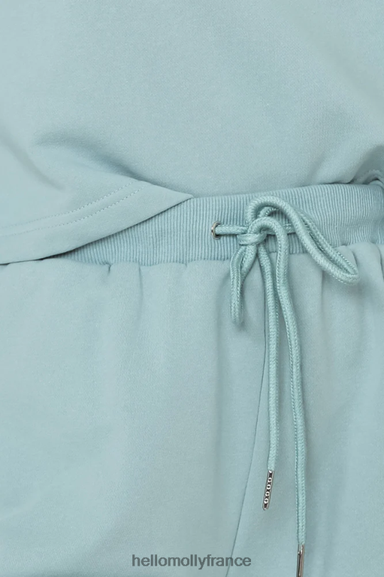 Hello Molly short d\'amant décontracté bleu oeuf de canard vêtements 40222H9141