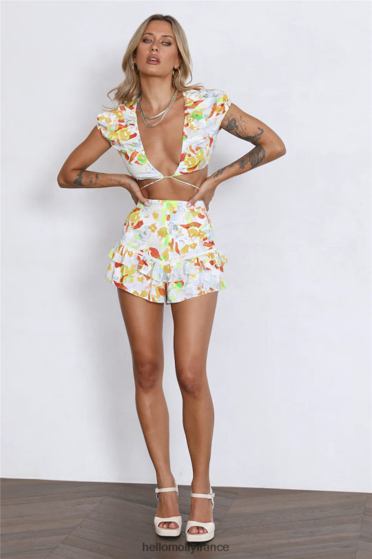 Hello Molly short jaune nuageux vêtements 40222H9146