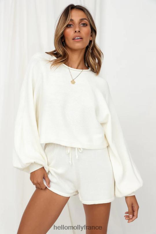 Hello Molly short mode vol blanc vêtements 40222H9329