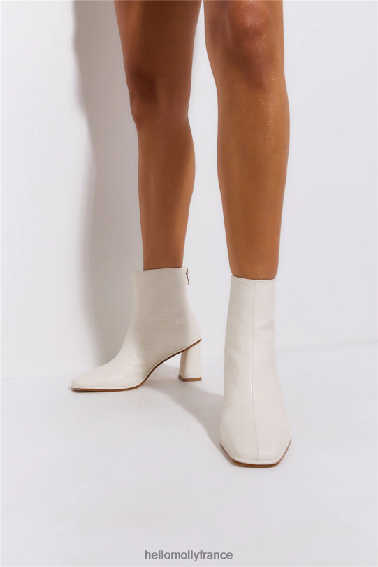 Hello Molly bottes Billini Quinnie en écailles d\'os chaussure 40222H10058