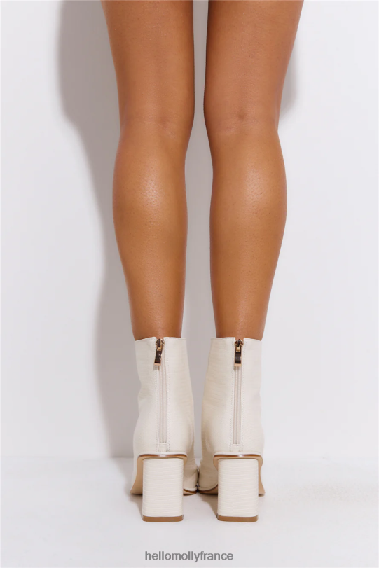 Hello Molly bottes Billini Quinnie en écailles d\'os chaussure 40222H10058