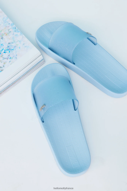 Hello Molly mélisse soleil coucher de soleil diapositives bleu chaussure 40222H9995