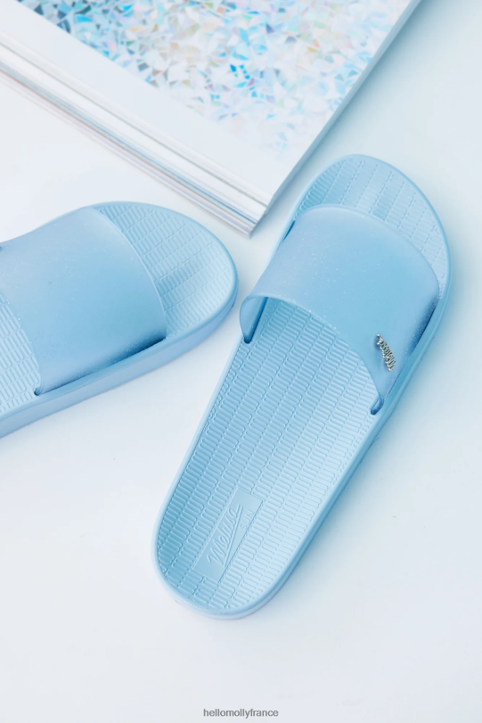 Hello Molly mélisse soleil coucher de soleil diapositives bleu chaussure 40222H9995