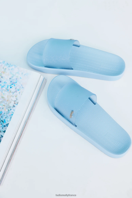 Hello Molly mélisse soleil coucher de soleil diapositives bleu chaussure 40222H9995