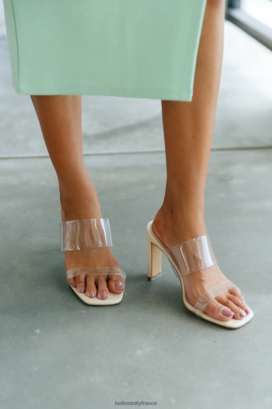 Hello Molly une liste de mules Perry claires chaussure 40222H9969