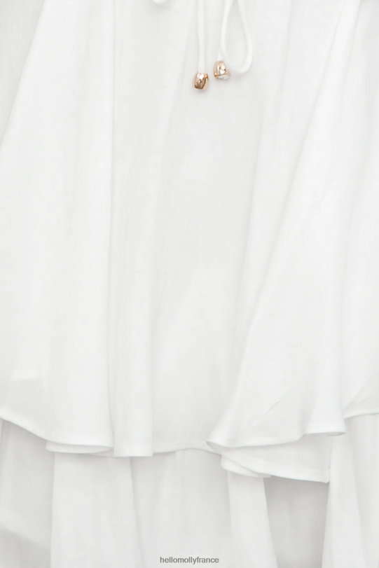 Hello Molly appuie-toi sur moi barboteuse blanche vêtements 40222H7851