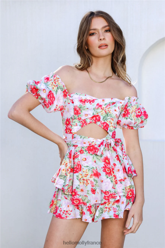 Hello Molly barboteuse Fresh Pickings bleue vêtements 40222H7765