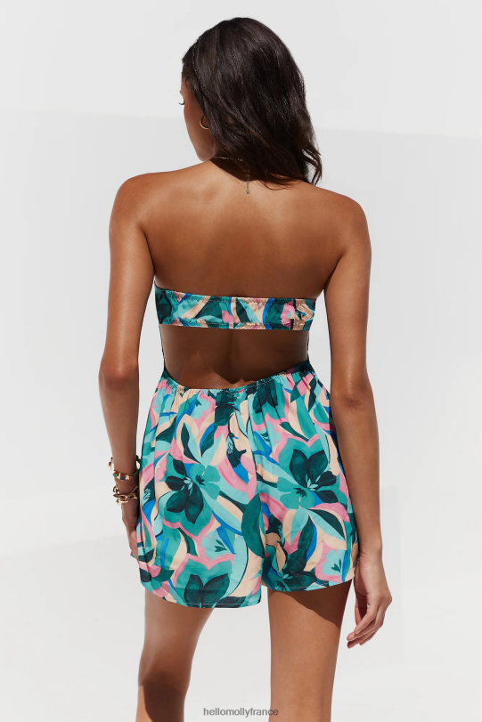 Hello Molly barboteuse lei sur la plage bleu vêtements 40222H7846